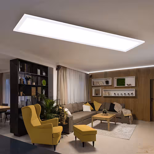 LED Deckenleuchte in länglicher Form